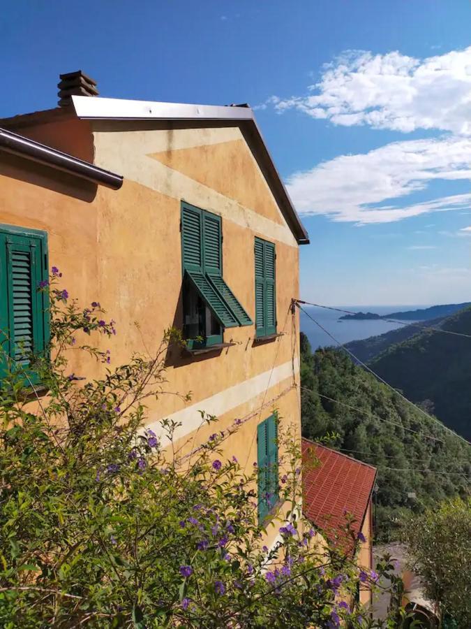 Cottage Con Vista Mare Zoagli Exterior photo