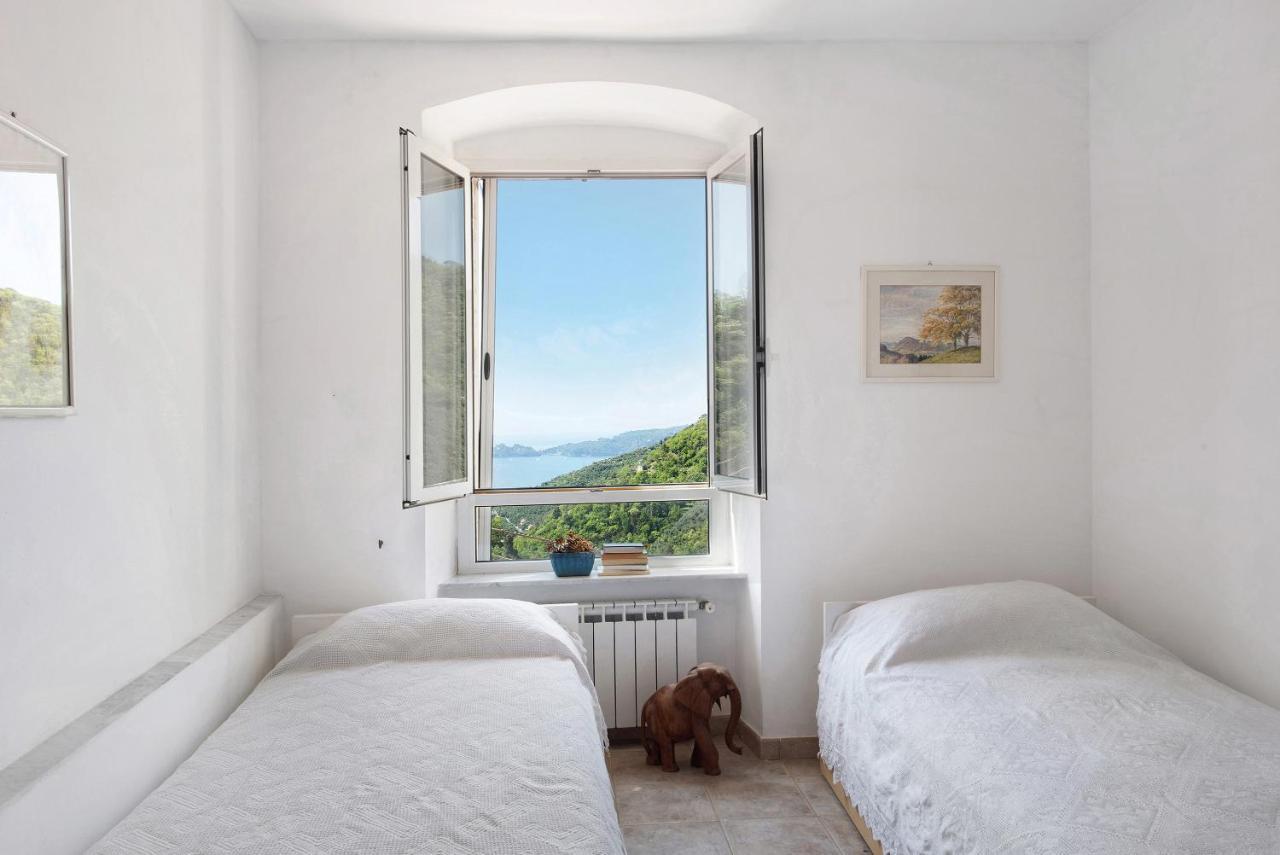 Cottage Con Vista Mare Zoagli Exterior photo